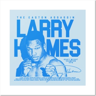 Larry Holmes - Blue Posters and Art